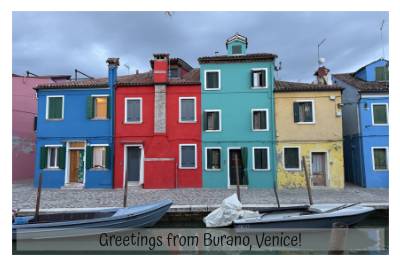 Greetings from Burano, Venice!